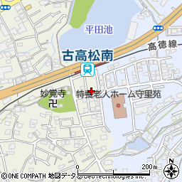 香川県高松市高松町2135周辺の地図