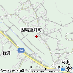 広島県尾道市因島重井町1485周辺の地図
