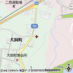 阪本五條線周辺の地図