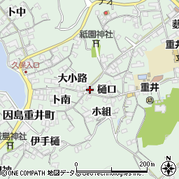 広島県尾道市因島重井町2957周辺の地図