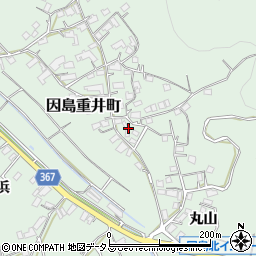 広島県尾道市因島重井町1483周辺の地図