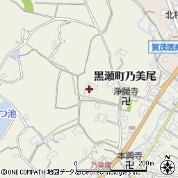 広島県東広島市黒瀬町乃美尾433周辺の地図