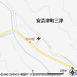 広島県東広島市安芸津町三津1322周辺の地図