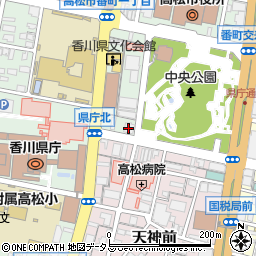 四国新聞周辺の地図