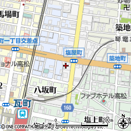 新菱冷熱工業株式会社　四国支社周辺の地図