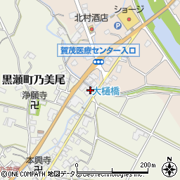 広島県東広島市黒瀬町乃美尾2周辺の地図