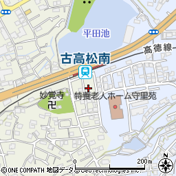 香川県高松市高松町2135-3周辺の地図