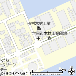 田村木材工業株式会社　廿日市製品センター周辺の地図