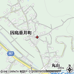広島県尾道市因島重井町1414周辺の地図