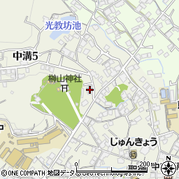 熊野第一コーポ周辺の地図