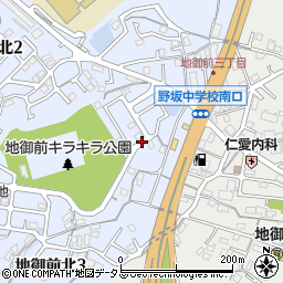 余田第2公園周辺の地図