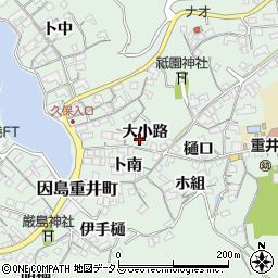 広島県尾道市因島重井町6709周辺の地図