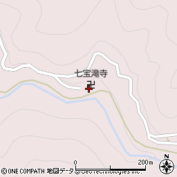 七宝滝寺周辺の地図