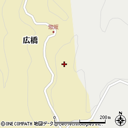 奈良県吉野郡下市町広橋2416周辺の地図