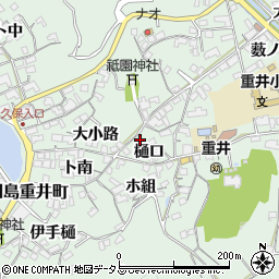広島県尾道市因島重井町2954周辺の地図
