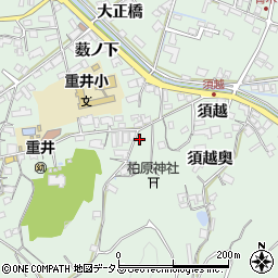 広島県尾道市因島重井町3280周辺の地図