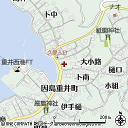 広島県尾道市因島重井町6718周辺の地図