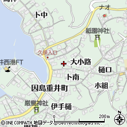 広島県尾道市因島重井町6717周辺の地図