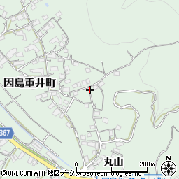広島県尾道市因島重井町1460-2周辺の地図