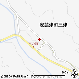 広島県東広島市安芸津町三津1326周辺の地図