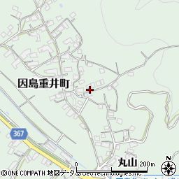 広島県尾道市因島重井町1419周辺の地図