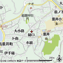 広島県尾道市因島重井町2950周辺の地図