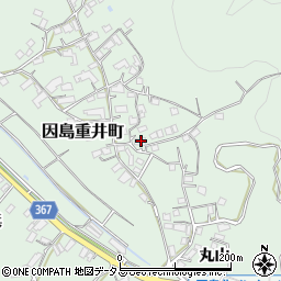 広島県尾道市因島重井町1415周辺の地図