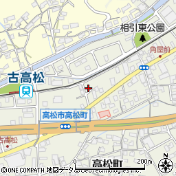 香川県高松市高松町2377周辺の地図