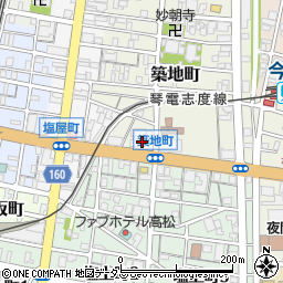 ジャトー株式会社　四国営業所周辺の地図