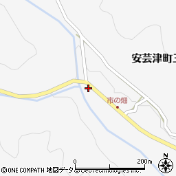 広島県東広島市安芸津町三津1300周辺の地図