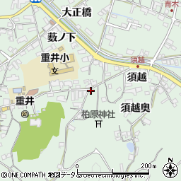広島県尾道市因島重井町3282周辺の地図