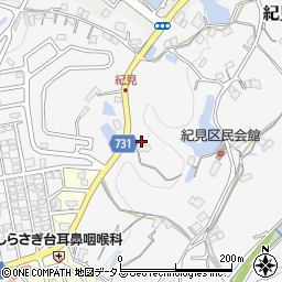 和歌山県橋本市紀見183周辺の地図