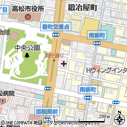 健康保険組合連合会香川連合会周辺の地図
