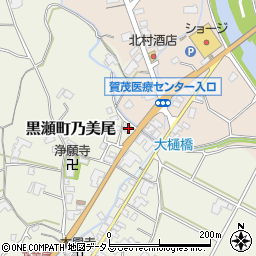広島県東広島市黒瀬町乃美尾4周辺の地図