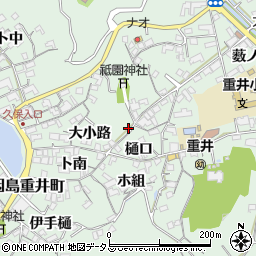 広島県尾道市因島重井町6701周辺の地図