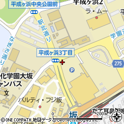 モスバーガーＤＣＭ坂店周辺の地図