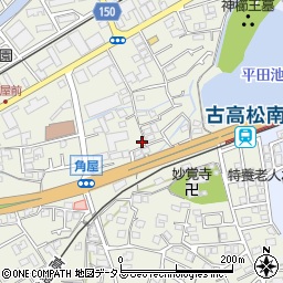 香川県高松市高松町2158周辺の地図