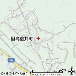 広島県尾道市因島重井町1411周辺の地図