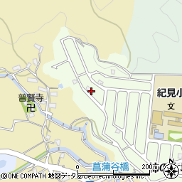 和歌山県橋本市柿の木坂22周辺の地図