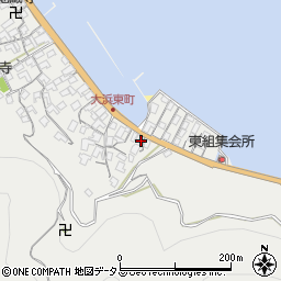 広島県尾道市因島大浜町十区周辺の地図