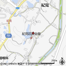 和歌山県橋本市紀見257周辺の地図