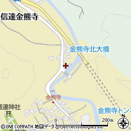 大阪府泉南市信達金熊寺3周辺の地図
