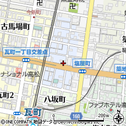 香川県高松市福田町10-12周辺の地図