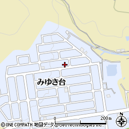 和歌山県橋本市みゆき台36周辺の地図