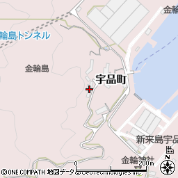 広島県広島市南区宇品町384周辺の地図