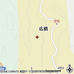 奈良県吉野郡下市町広橋327-2周辺の地図