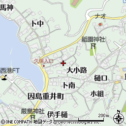 広島県尾道市因島重井町6730周辺の地図