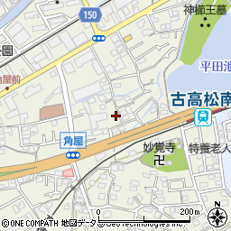 香川県高松市高松町2158-4周辺の地図