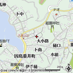 広島県尾道市因島重井町6731周辺の地図