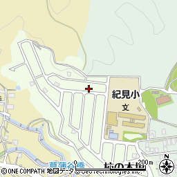 和歌山県橋本市柿の木坂23-4周辺の地図